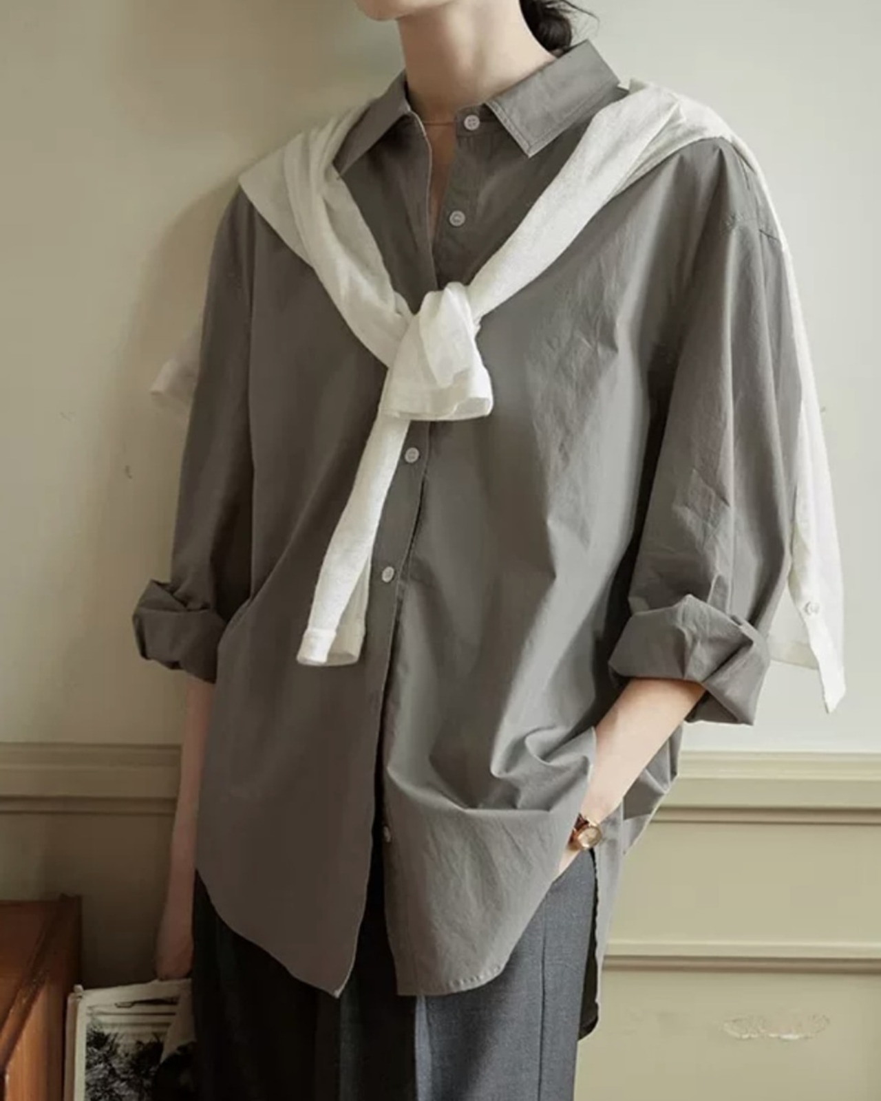 Simple regular Shirt T20270