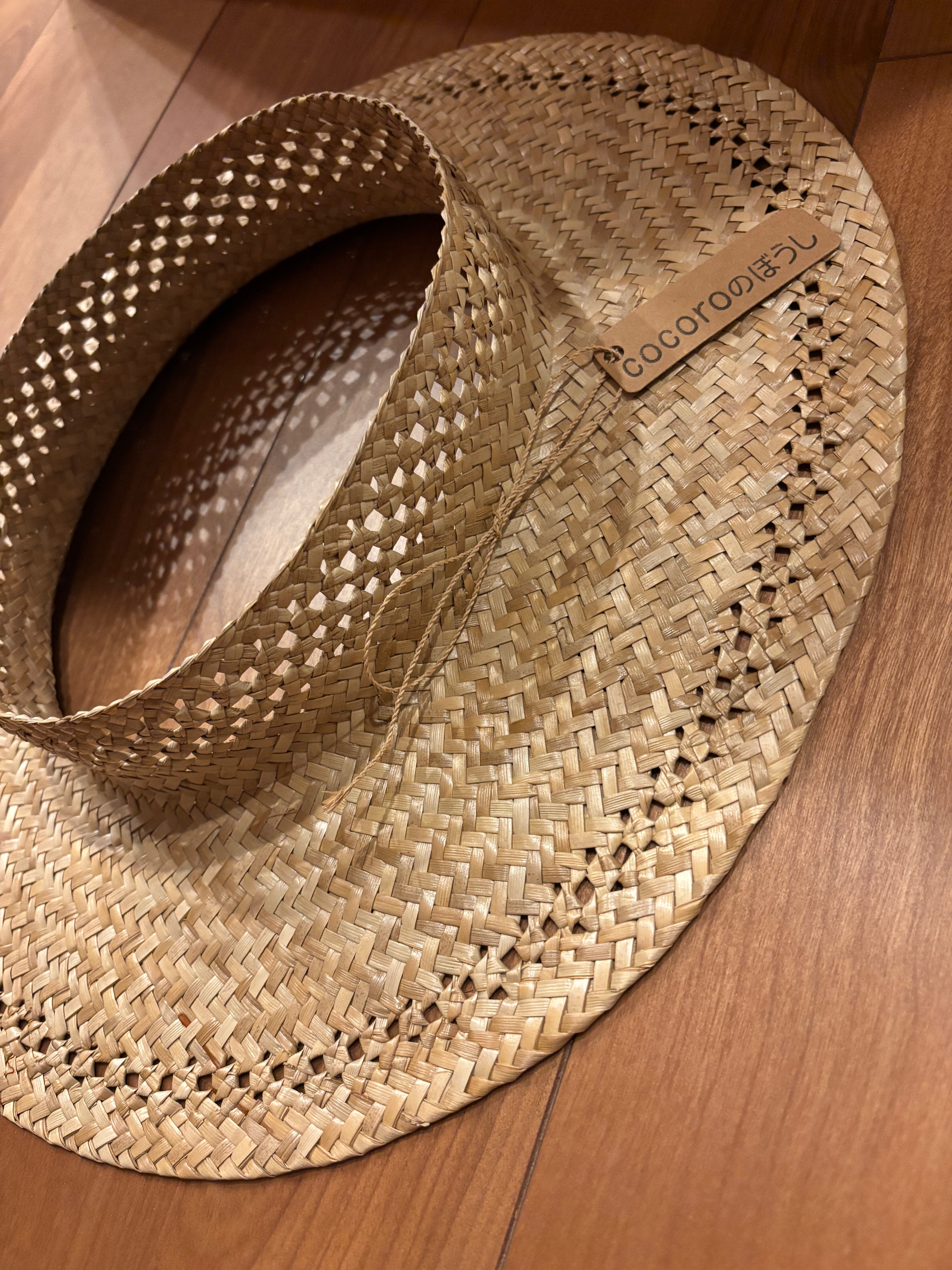 ラウハラ　クラウンレスハット クラウンレスハット（ラウハラ3色）