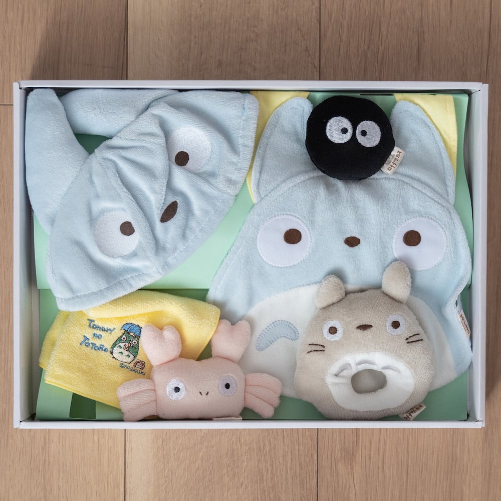 となりのトトロ ベビーギフトセット 00b 34 ジブリグッズオンライン通販ショップ ジブリグッズファン Ghibligoodsfan