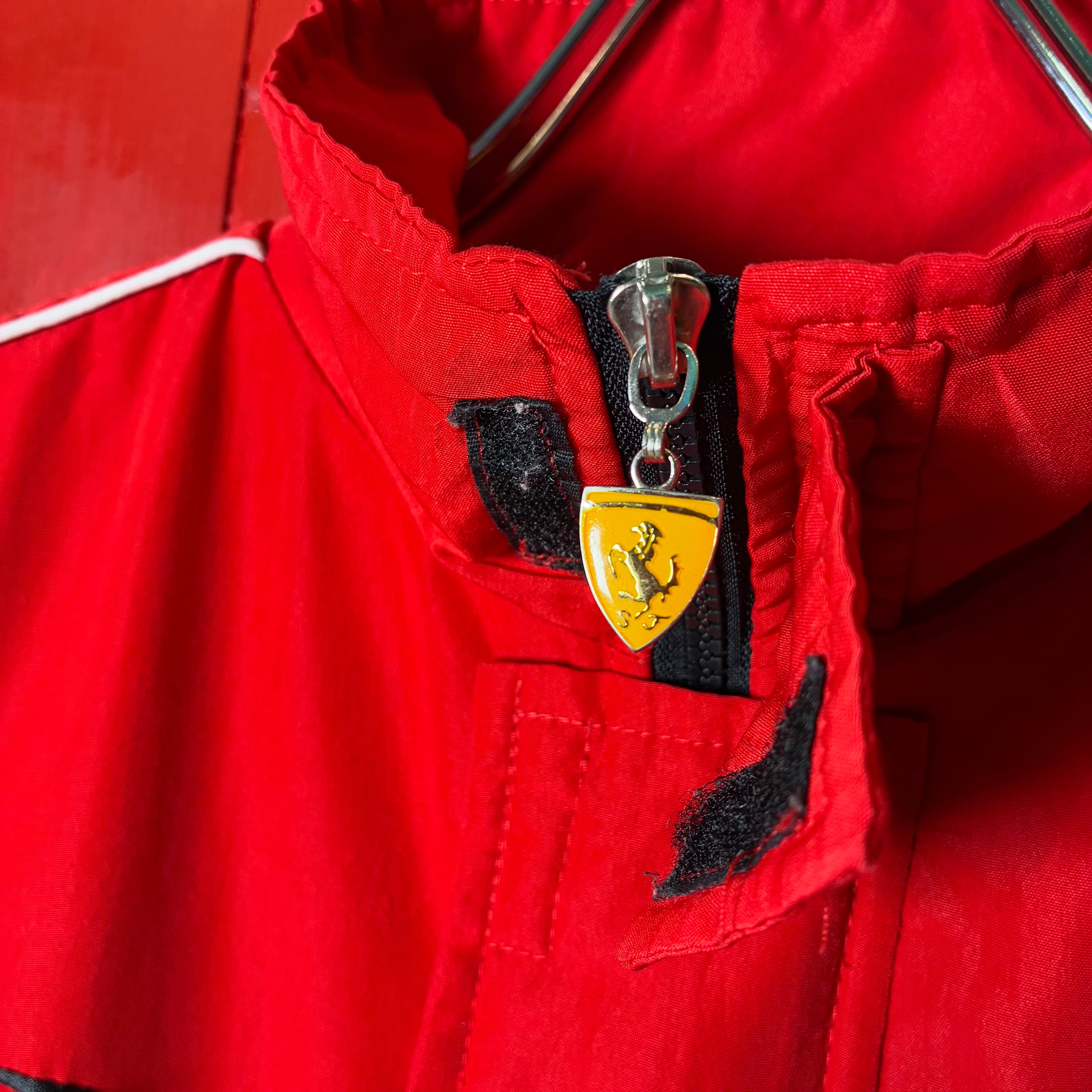 Ferrari×Marlboro ナイロンレーシングジャケット フルデコ フェラーリ