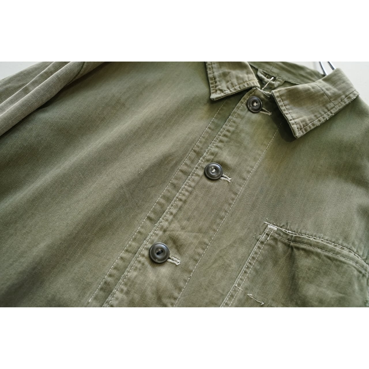 ドイツ軍 ヘリンボーン ワークジャケット 70〜80年代 ユーロ