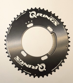 【ROTOR】『Q-RINGS　QXL』　SHIMANO　4　OUTER　50T　BLK