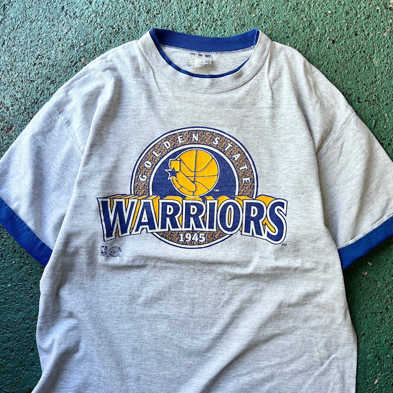 90年代 USA製 NBA GOLDEN STATE WARRIORS チームロゴ プリント 