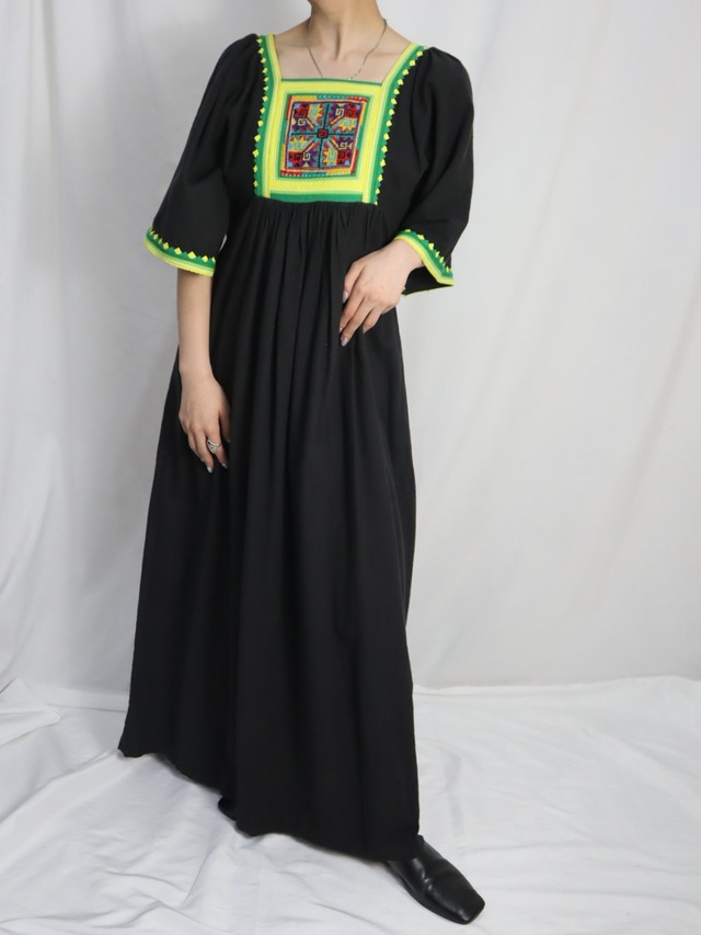embroidery seminole dress 【5670】