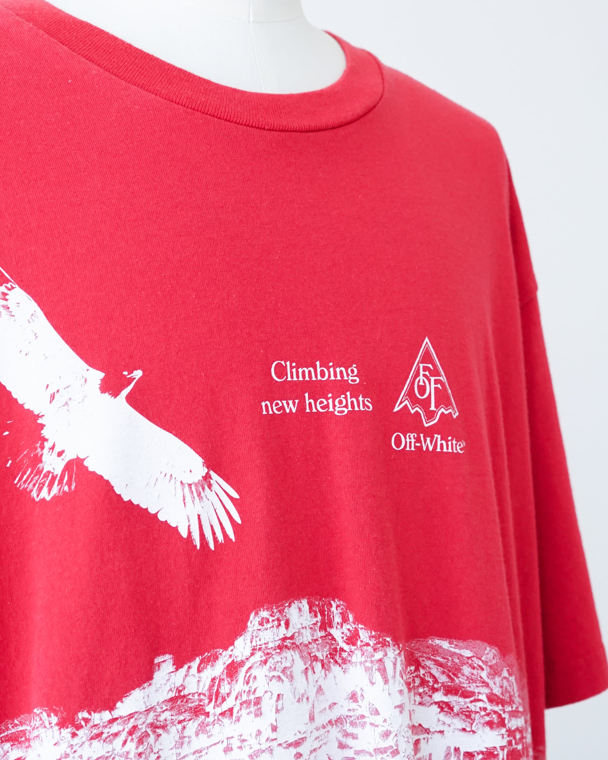 Off white t シャツ climbing new heights Off-White Printed VERTICAL