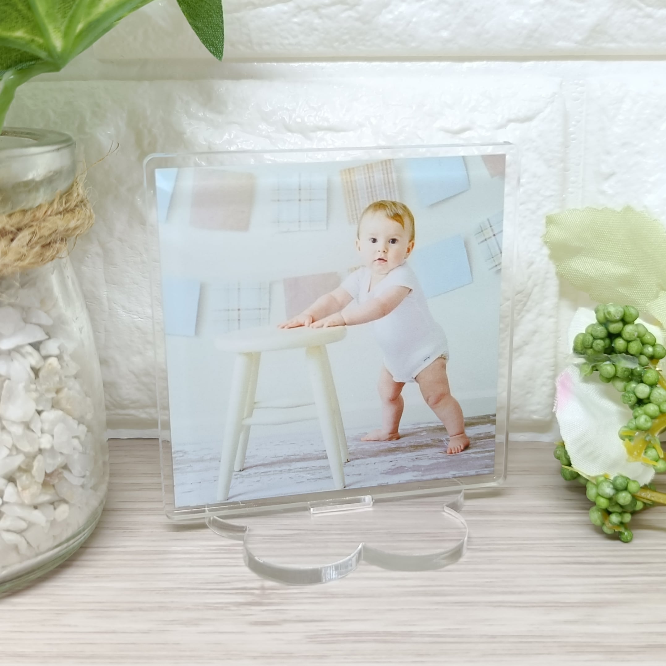 【文字なし】正方形1枚フォトアクスタ1個