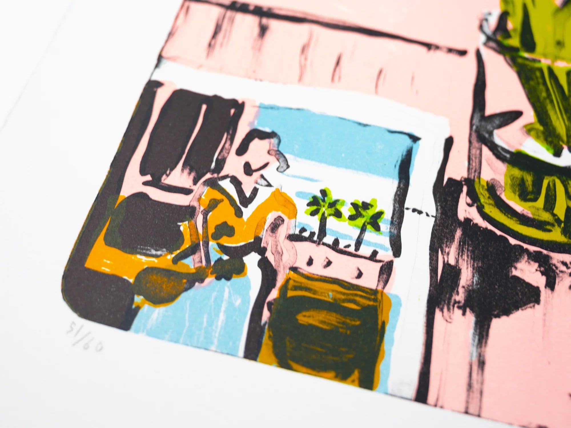 専用です☺︎ジャンフィリップデローム Jean-Philippe Delhomme - Flowers with Matisse III, 2024