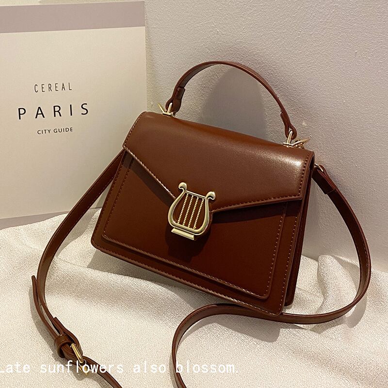 スタンダードオータムウィンタースタイル レトロ 秋物 冬物 クロスボディ スクウェア 手作りハンドバック81156895333