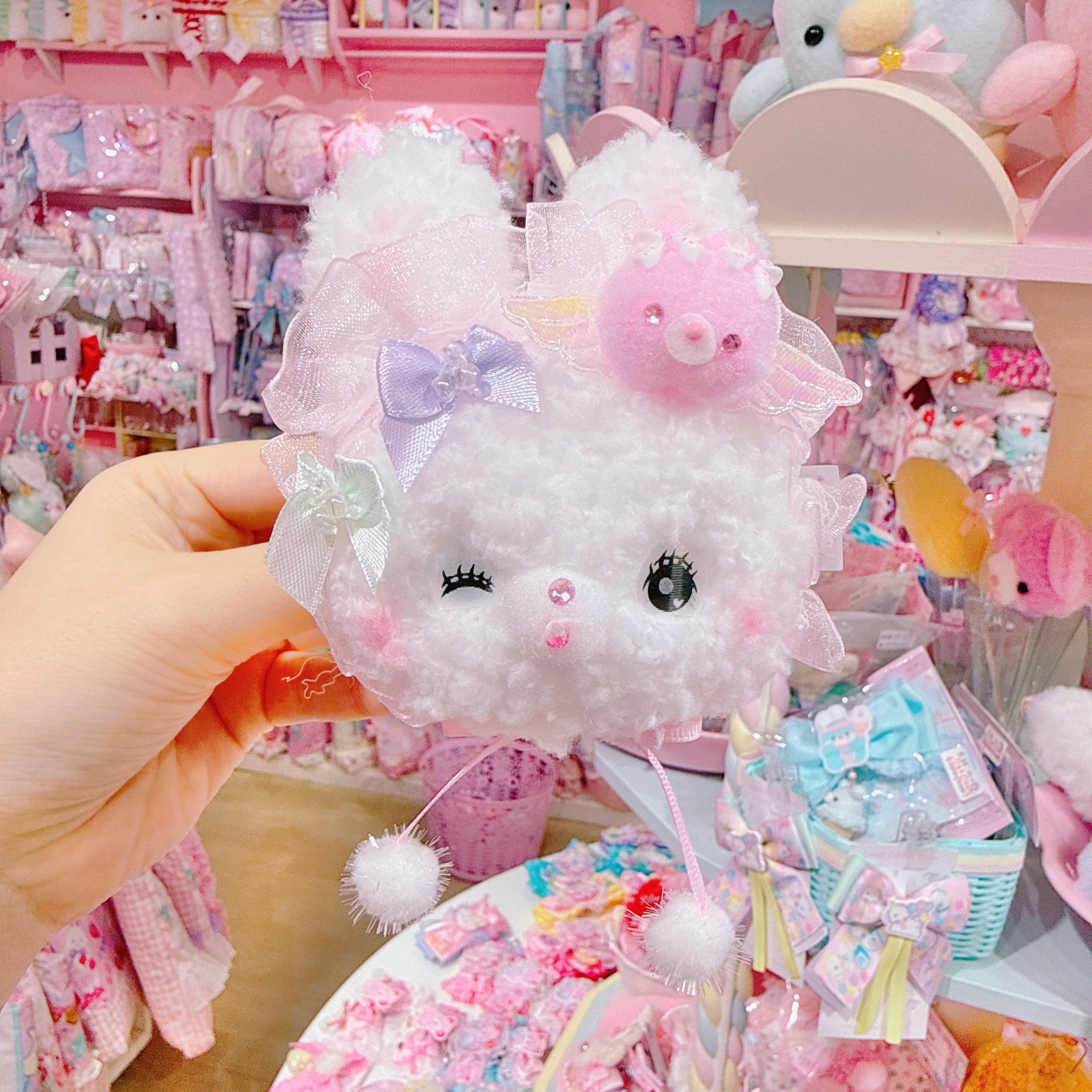 【M4】65-15ウインクするよ♪うさぎ2wayピン