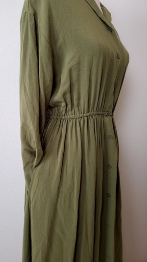 【USED】LOWRYS FARM　ワンピースオシャレ　可愛い春デード仕事オフィス