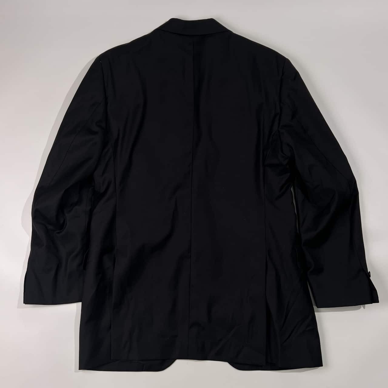 SHIPS シップス ロロピアーナ生地 Super130's 背抜き 2B テーラードジャケット 50/ブラック メンズ