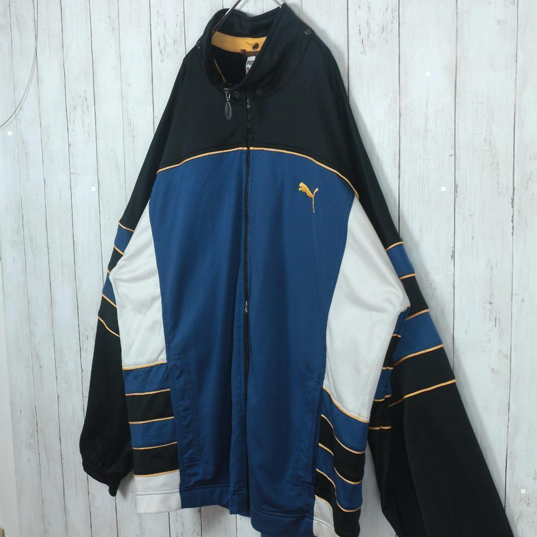 PUMA プーマ 90s トラックジャケット 2XL 刺繍ロゴ | コーヒーと古着の 