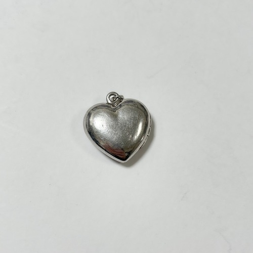 925 Silver Heart Arabesque Openwork Design Locket Pendan Top