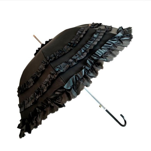 ロリータファッション通販 SEASONZ ゆめかわ 日傘 雨傘 フリル ガーリー 撮影用 ろりーた 原宿スタイル ゆめかわいい
