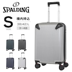 SPALDING スポルディング スーツケース Sサイズ サスペンション付き キャリーケース キャリーバッグ 拡張機能付き 38-42L 4日 5日 3泊 4泊 SP-0836-49