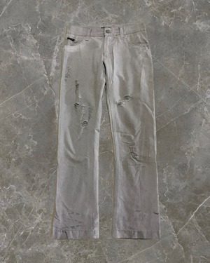 "DOLCE&GABBANA" straight crash pants