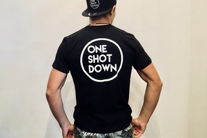 ONESHOTDOWN サークルロゴ Tシャツ