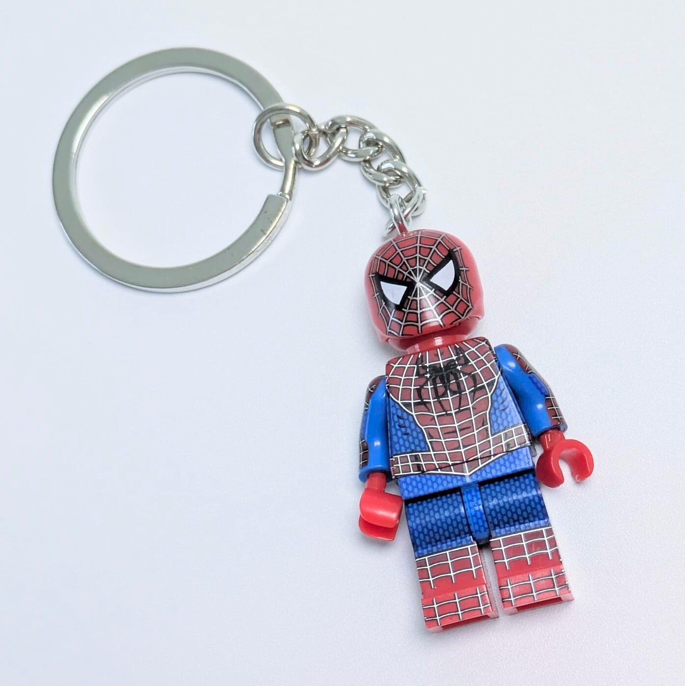 ♧【ブロックフィギュアキーホルダー】Spider-Man ( スパイダーマン ) 実写ver. / X-MEN / ニューアベンジャーズ / MARVEL〚アメリカン雑貨 アメトイ〛