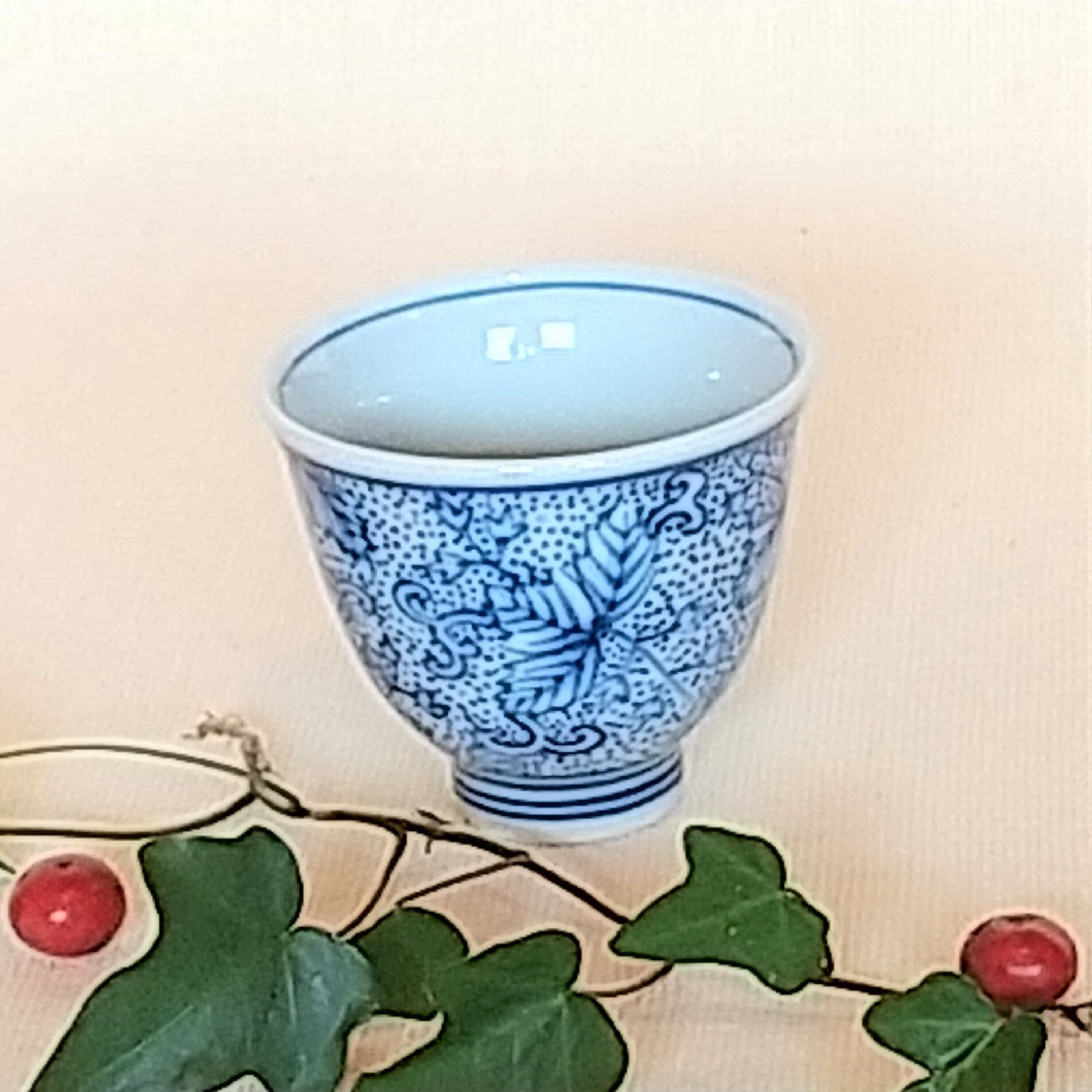 伐太郎窯 染付 桐紋 玉露煎茶 | 有田焼作家の作品が買えるお店