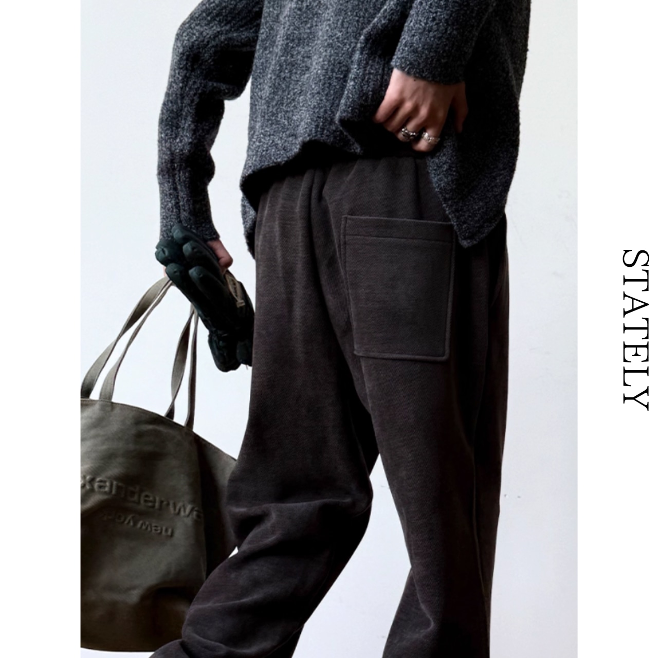 Corduroy Relax Pants/2color_B82・画像6