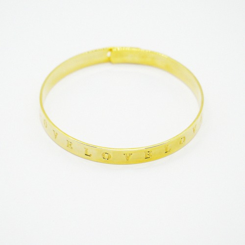 Love Metal Bracelet｜Gold