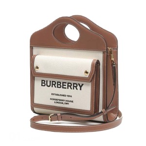 BURBERRY　ミニツートン　２WAYショルダーバッグ　ベージュ
