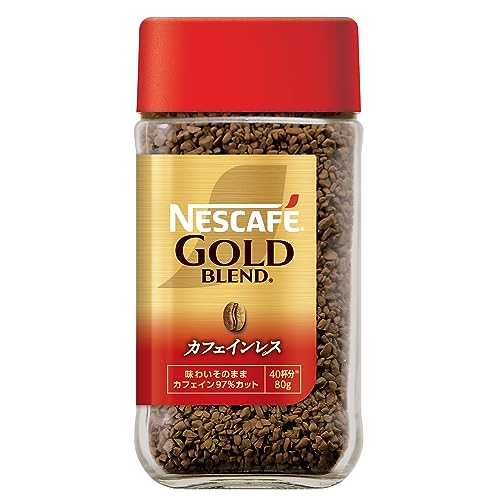 ネスカフェ ゴールドブレンド カフェインレス 80g【 ソリュブル