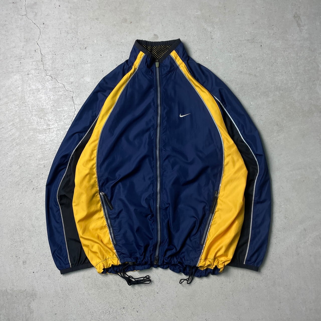 90年代 NIKE ナイキ ポリエステル トラックジャケット メンズM 古着 