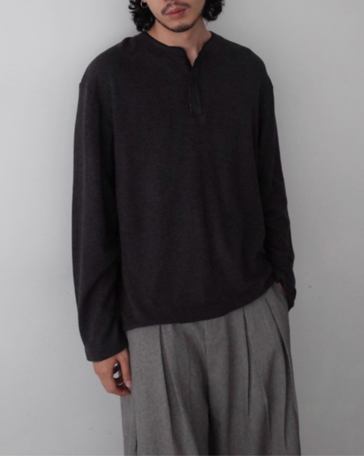 ヘンリーネック長袖Tシャツ　TB1669・画像3