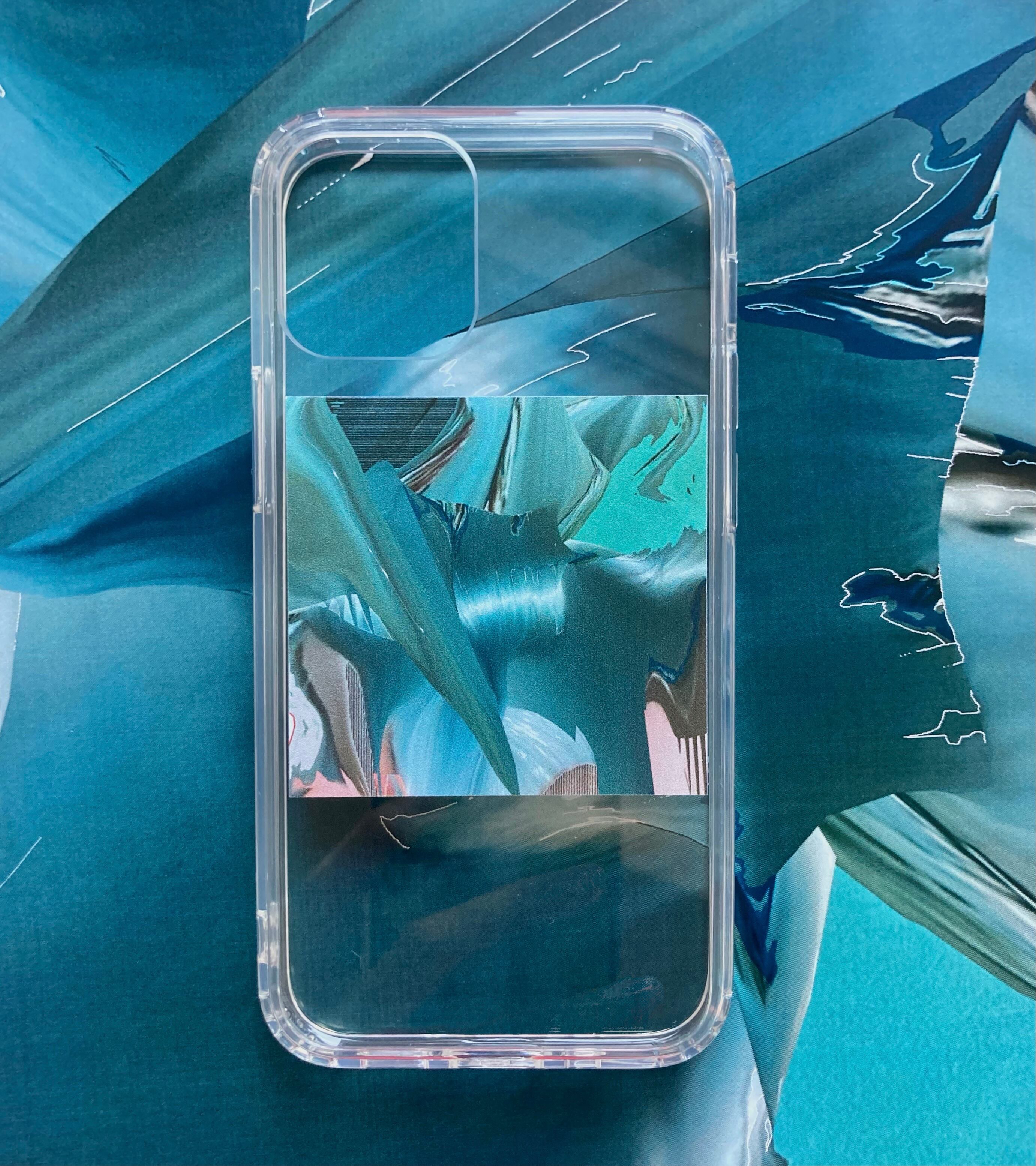 ［緑］iPhoneケース / 12mini対応