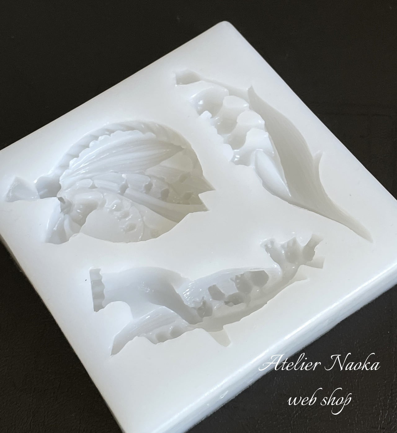 すずらん (3種類SET) シリコンモールド | シリコンモールド・クレイ