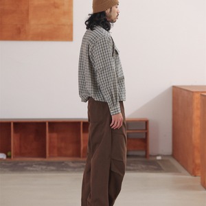 グローヴァル・ドローコードチェックシャツ A2065