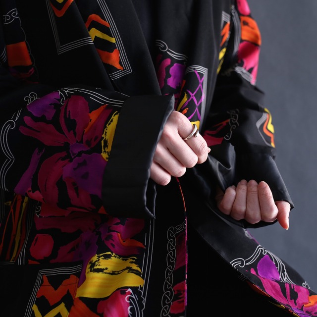 art paint pattern 1b over size mode easy tailored jacket