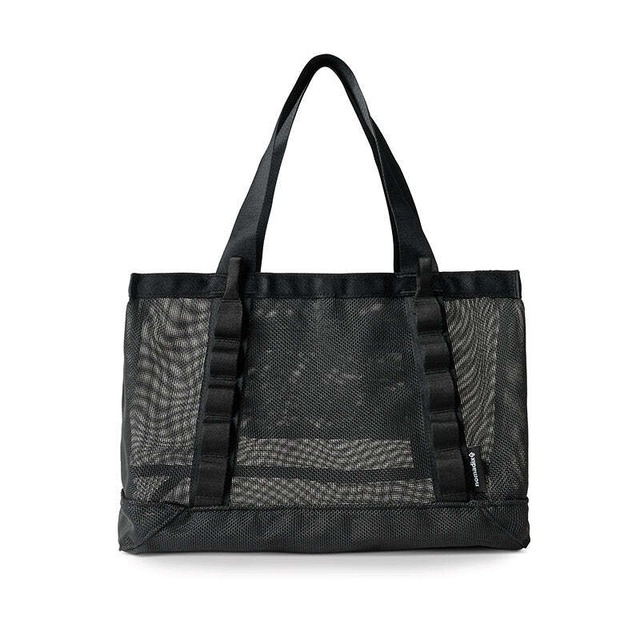 THE NOMADIX（ノマディックス）AIRMESH TOTE  -RAVEN BLACK　メッシュトート（Tiny Towel付き）