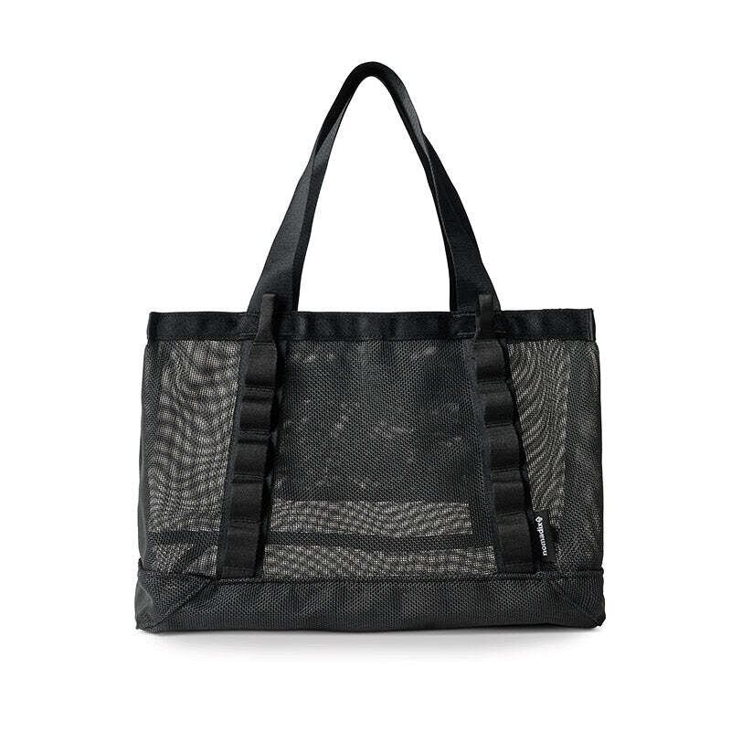 THE NOMADIX(ノマディックス)AIRMESH TOTE -RAVEN BLACK メッシュトート(Tiny Towel付き)
