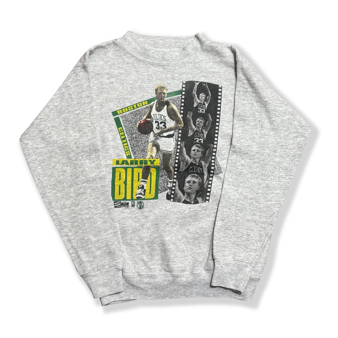 Larry Bird 【Boston Celtics】 Kids Printed Sweatshirt. SALEM SPORTSWEAR