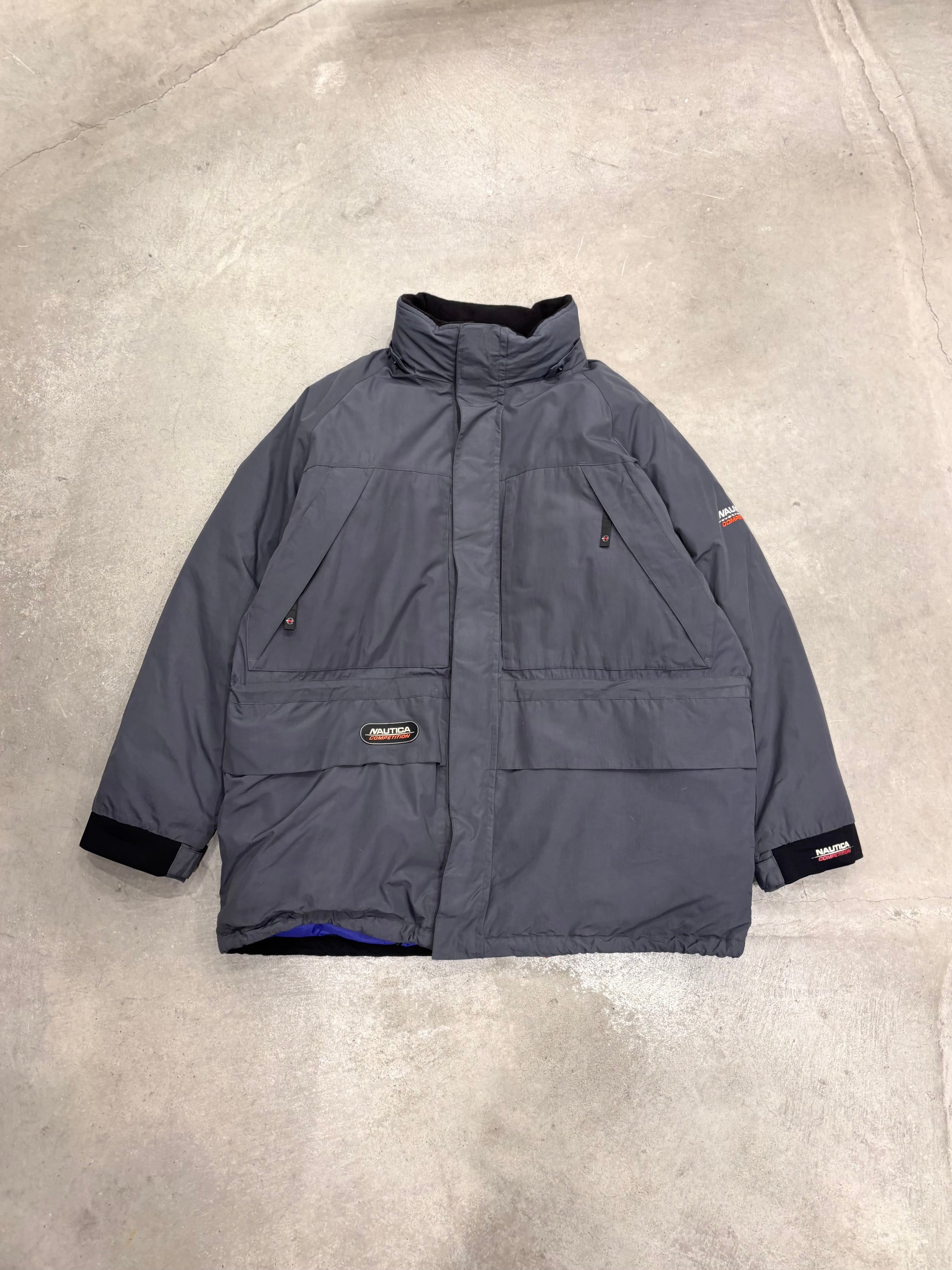 90s “NAUTICA COMPETITION” Detachable Hood Down Jacket | RENGA