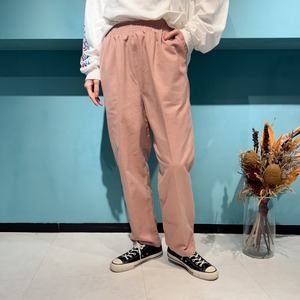 USED CENTER PRESS EASY PANTS (PINK)
