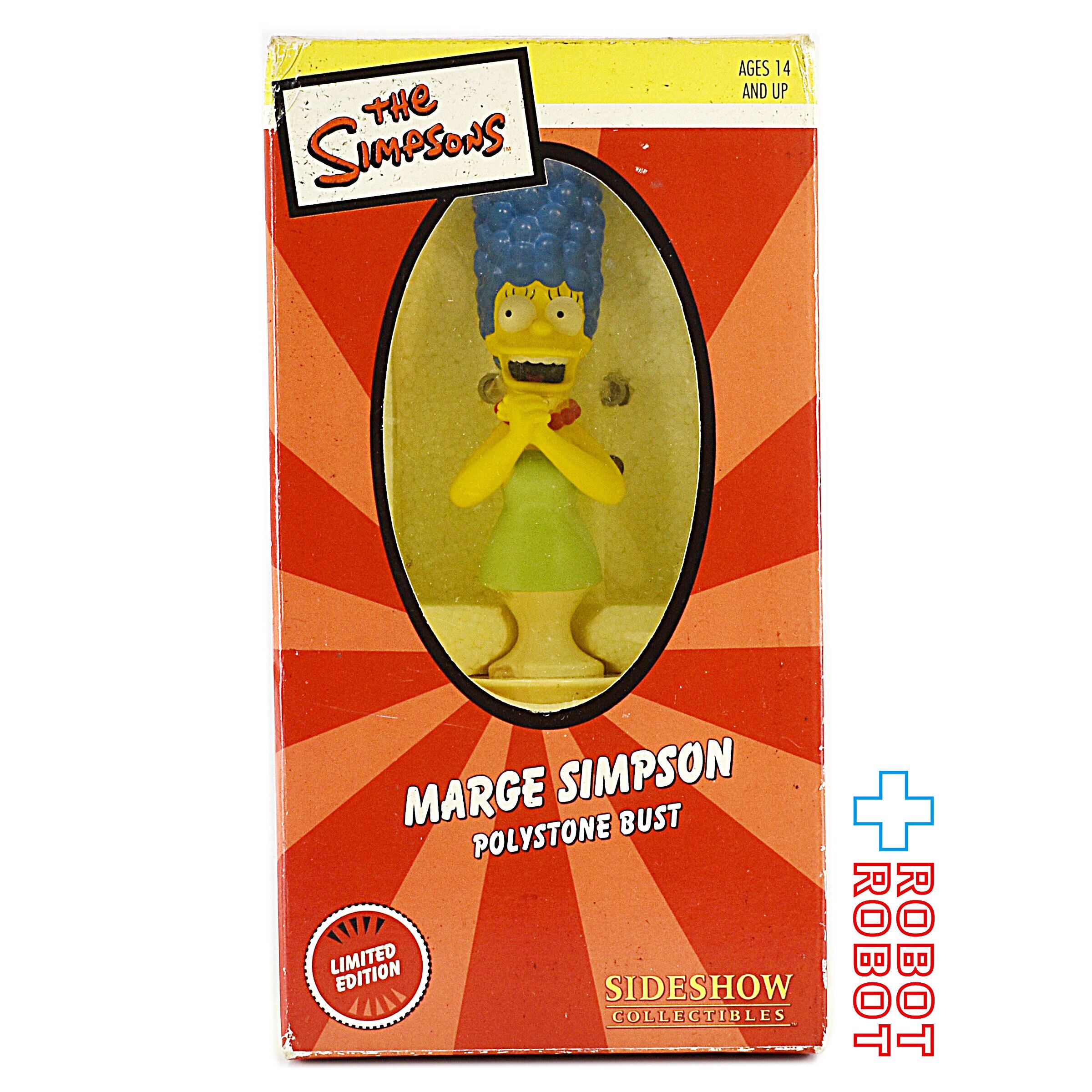 サイドショウ シンプソンズ マージ ポリストーン バスト スタチュー