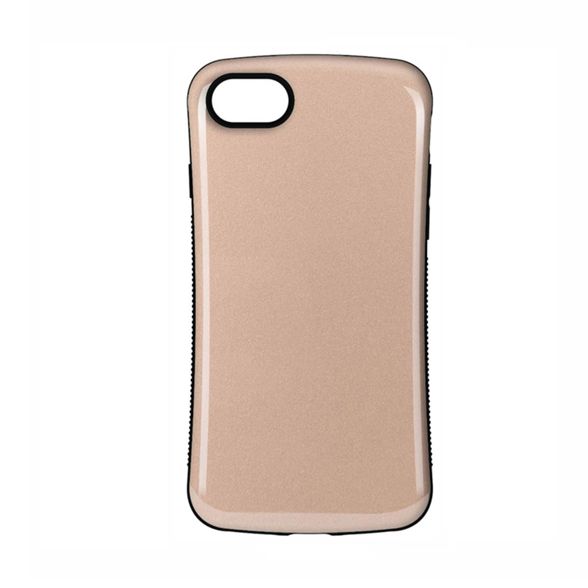 Coccoee iPhone SE 第3世代 第2世代 7 8 用 ケース TPU アイフォン 8 カバー 2重構造 SE2 SE3 耐摩擦 滑り止め (ゴールド)