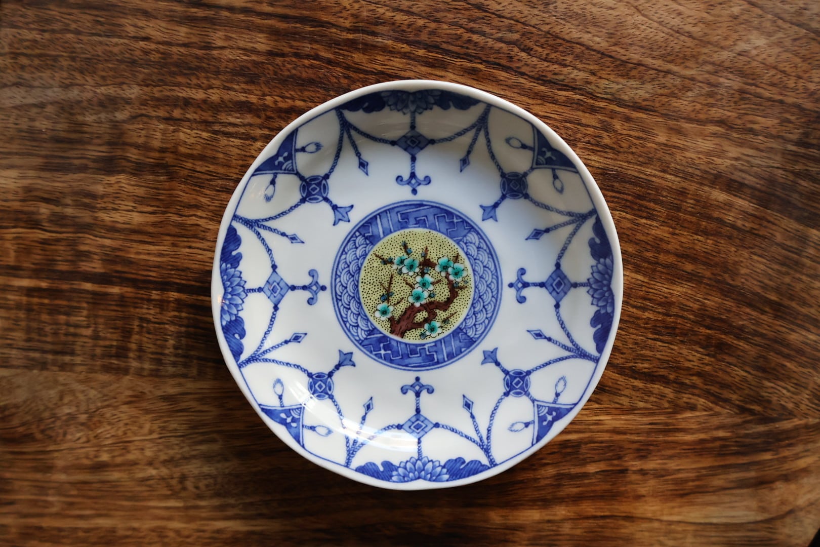 九谷焼 4.5号皿揃 吉田屋絵変り | うつわ通販 土岐陶器店 / ONLINE SHOP