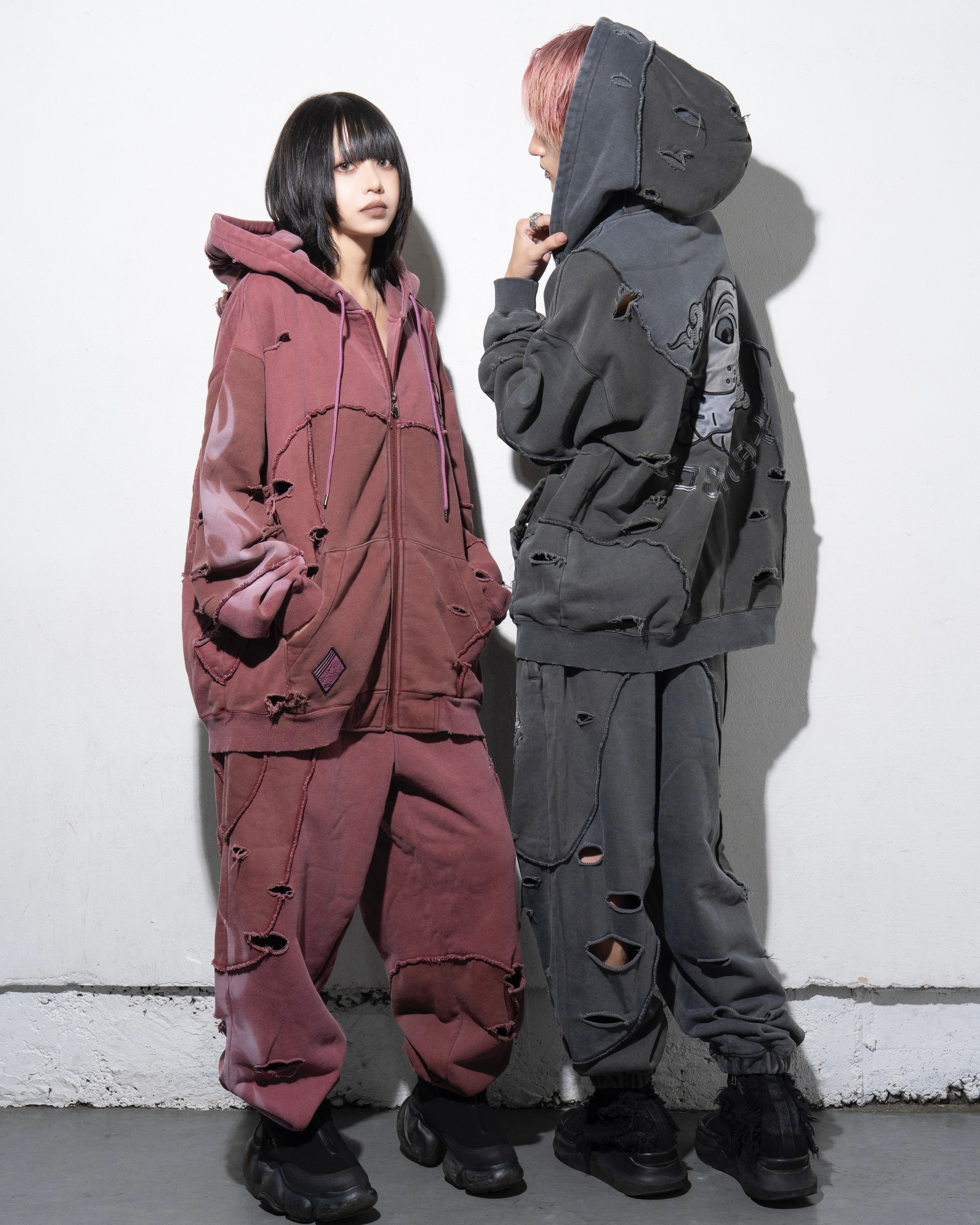 GALFY×チュウカタベタイ ParkerSETUP/黒 | チュウカタベタイ