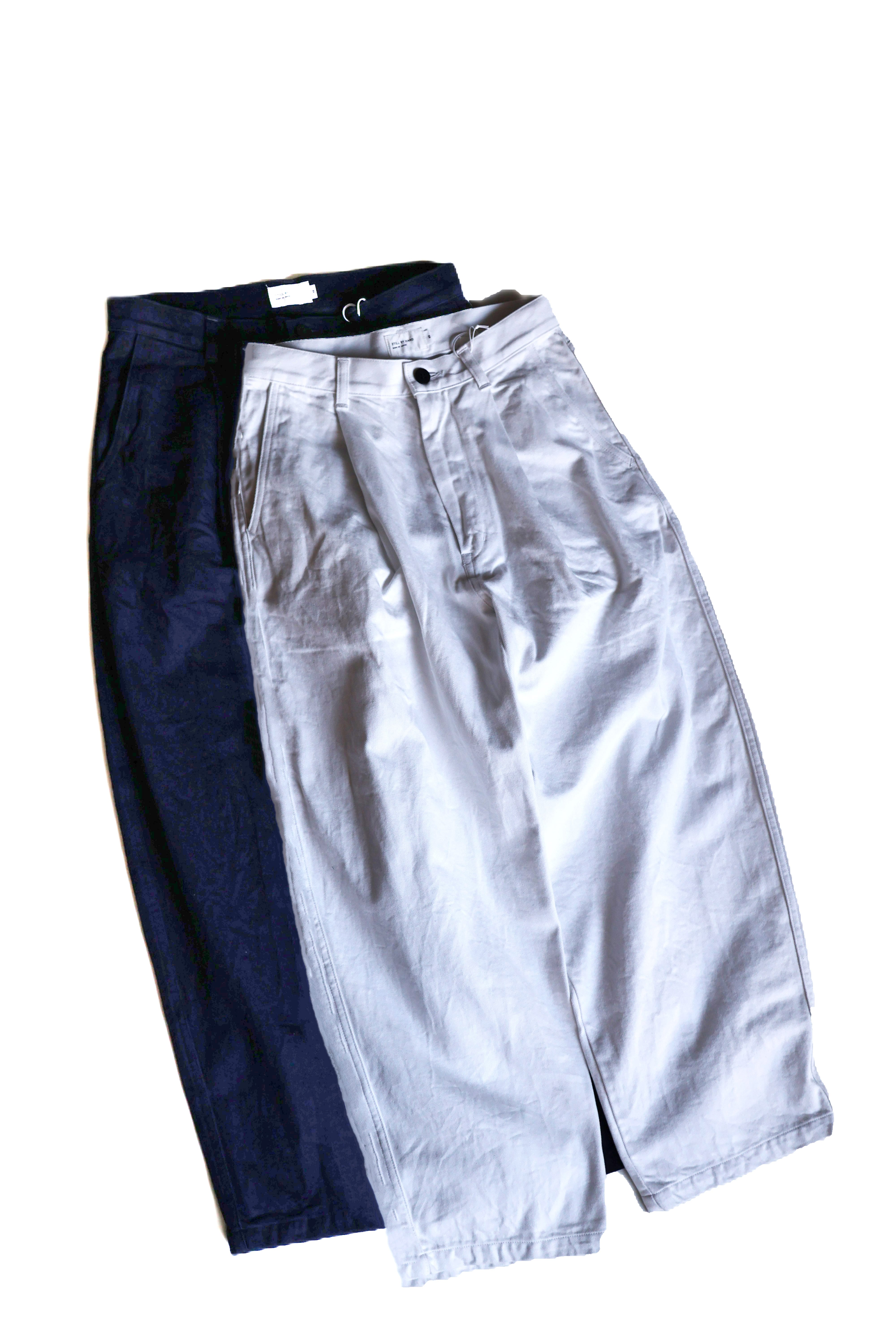 STILL BY HAND ディープタックデニムパンツ DN03261 | Lampa