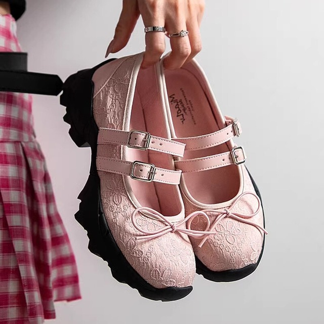 全5色/Platform ballet shoes　B765