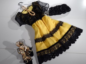 ★9号☆華やかな刺繍プリンセスなワンピース(OPN8564) 