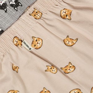 【リラクパンツ】ベージュ猫