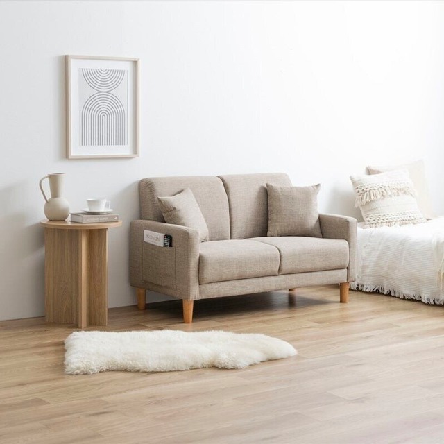 2人掛けコンパクトソファ