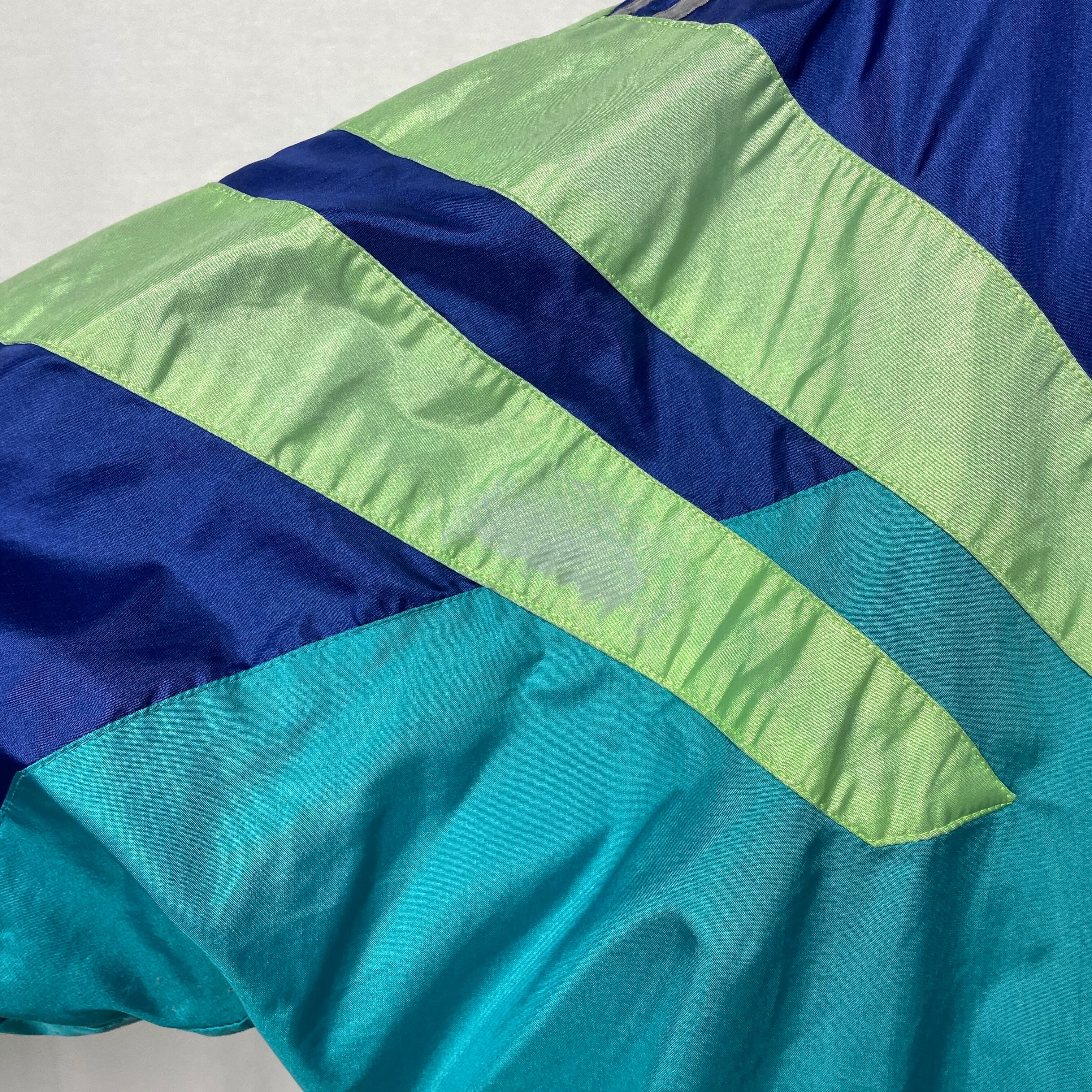 80年代 adidas アディダス ナイロン トラックジャケット メンズXL相当