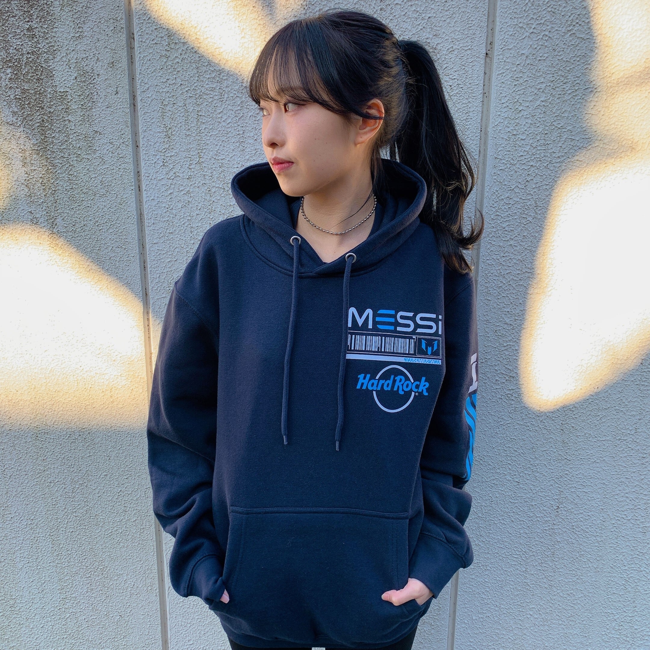 Messi Navy Hoodie | ハードロックカフェジャパン公式オンラインショップ