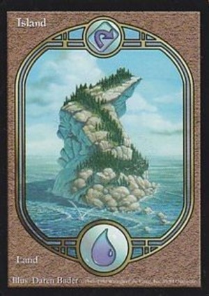 MTG《島/Island(UGL)》英語 ※プレイ用